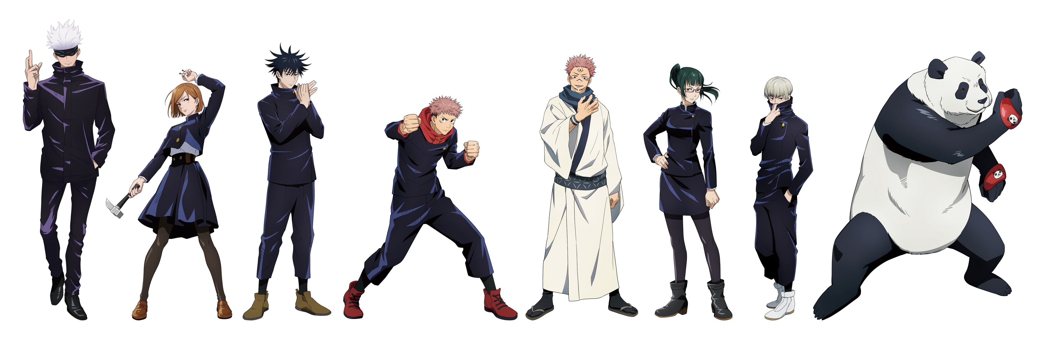 Crunchyroll - 2nd Round of Character Art for JUJUTSU ...