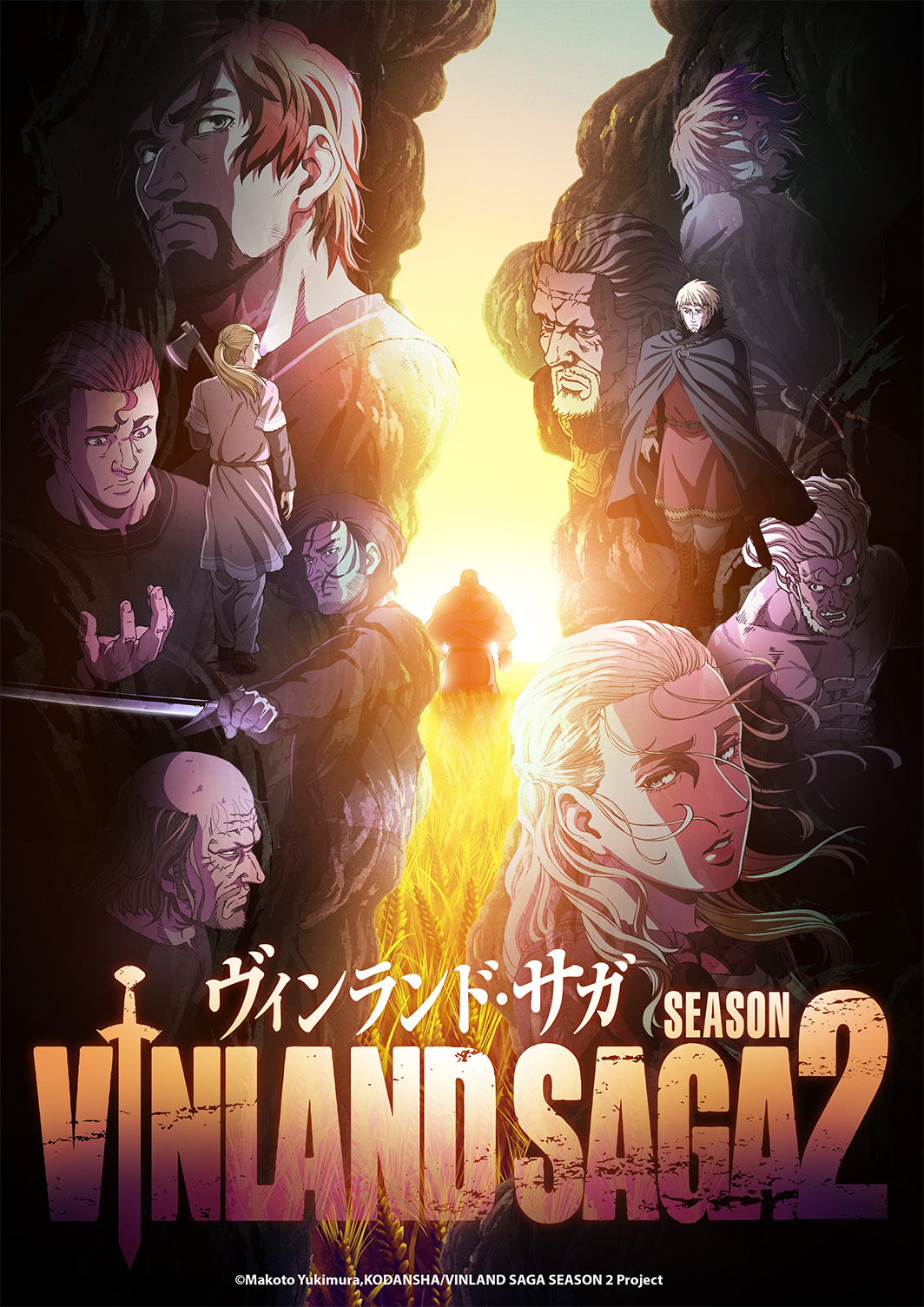 Imagen clave del anime de la temporada 2 de Vinland Saga