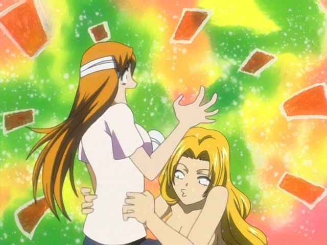 I think the only time bleach could possibly called soft core porn was the t...