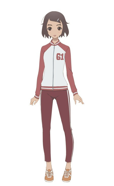 A character visual of Ichiko Rokujou, a homeroom teacher from the upcoming Kakushigoto TV anime.