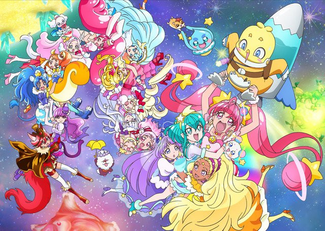 Crunchyroll - Three Teams Gather in Space in PreCure Miracle Universe ...