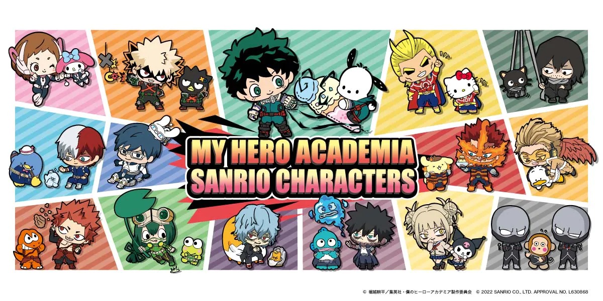 My Hero Academia x Sanrio-Charaktere