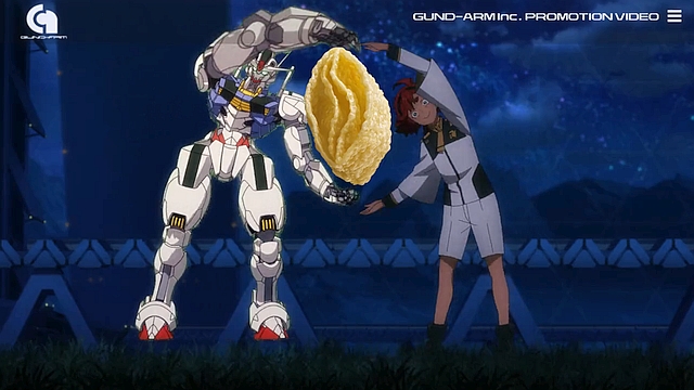 #Mobile Suit Gundam: Die Hexe aus dem Mercury-Anime inspiriert neuen Kartoffelchip-Geschmack aus der Luft