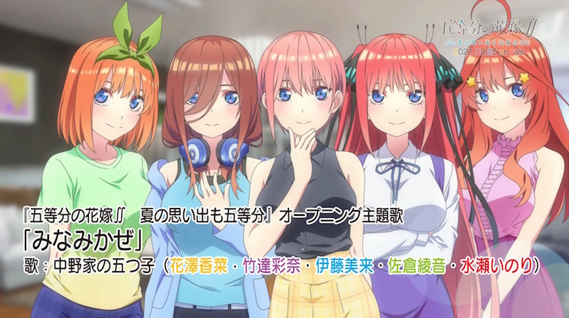 The Quintessential Quintuplets game