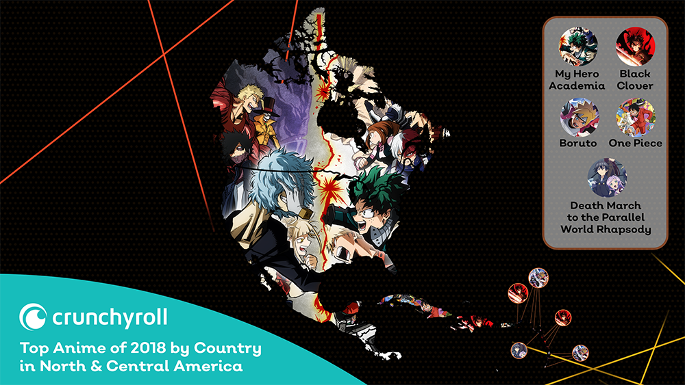 Crunchyroll - 2018 In Review: Top Anime of 2018 by Country