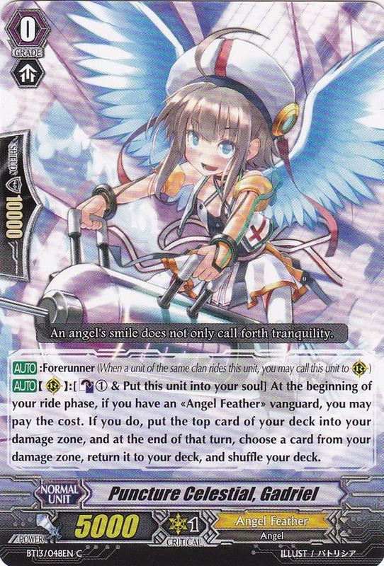 Angel's smile. Cleanup Celestial, Ramiel "Яeverse" Full Art.