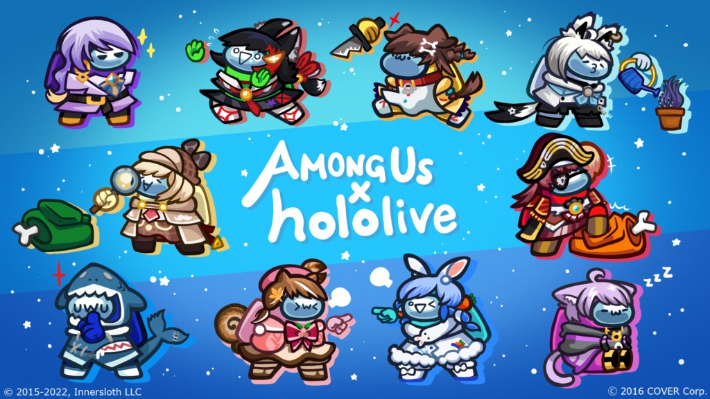hololive Gets Sus in Full Among Us Collab Reveal