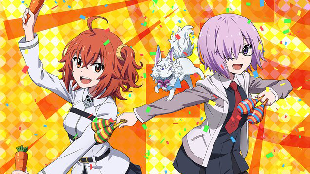 Gudako and Mash in Fate/Grand Carnival