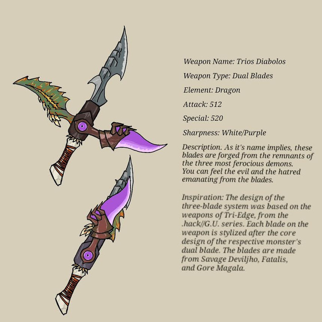 Monster Hunter Weapon Design Contest