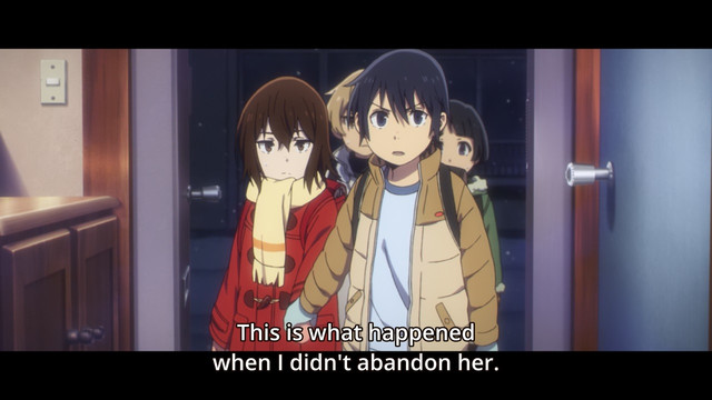 Erased Anime Summary