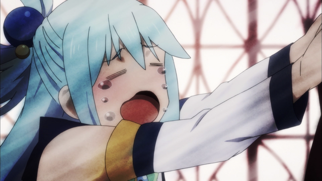 Aqua cries