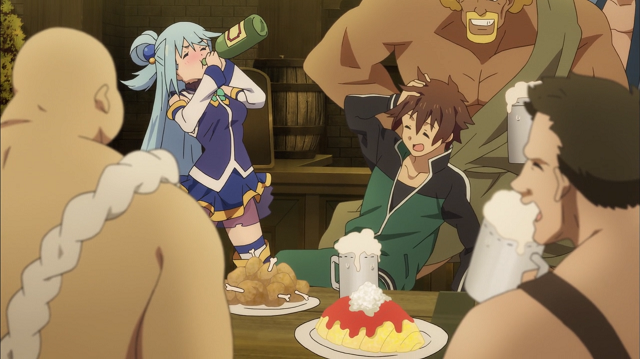 konosuba aqua kazuma