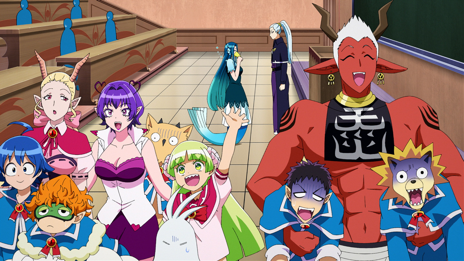 Willkommen in der Dämonenschule!  Iruma-kun Staffel 3 Anime-Header