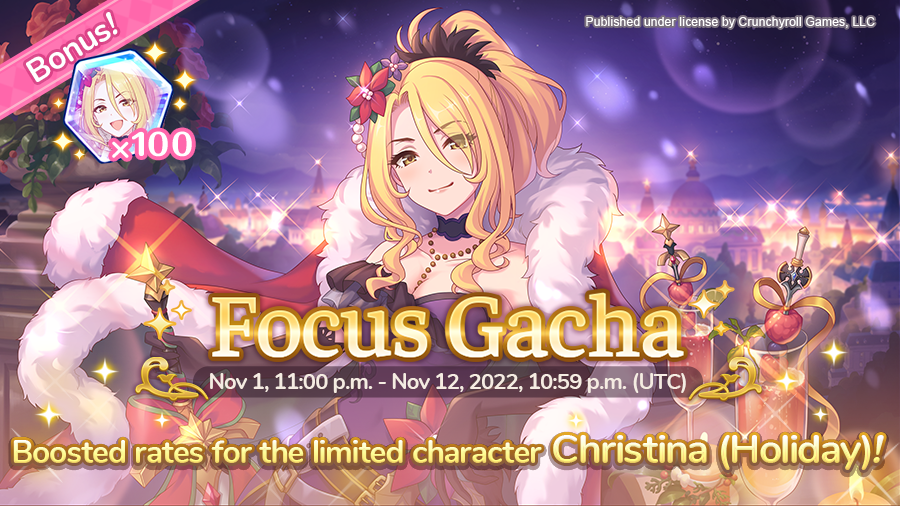 Princess Connect! Re: Dive Rings in the Holidays with Christina (Holiday)!