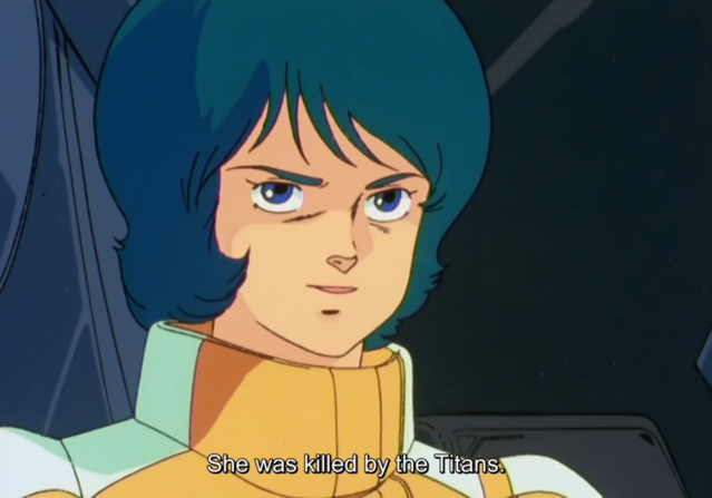 Kamille Bidan - Mobilesuit Zeta Gundam. 