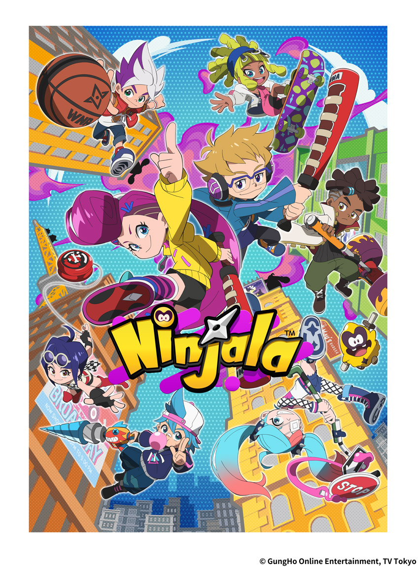 Crunchyroll - Ninjala TV Anime To Premiere In English On YouTube