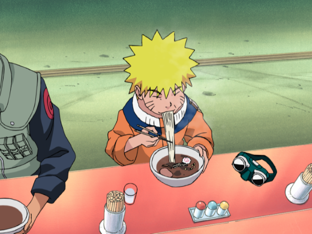 Naruto isst Ramen