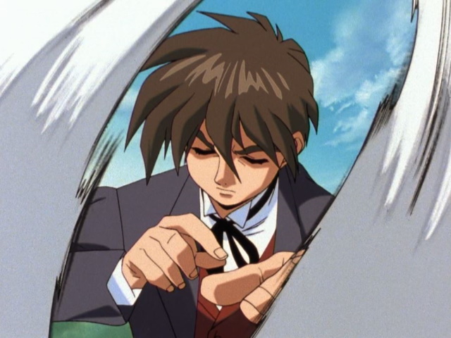 Heero Yuy in Gundam Wing