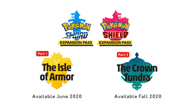 pokemon sword shield expansão