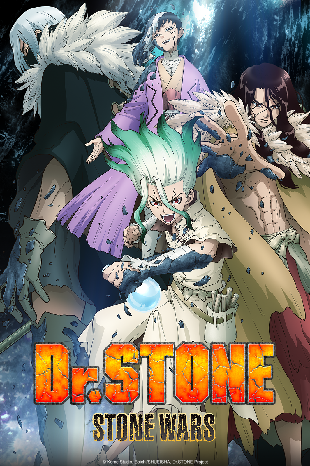 Dr. STONE Primeiro Contato - Assista na Crunchyroll