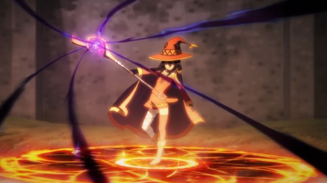 Megumin in Konosuba