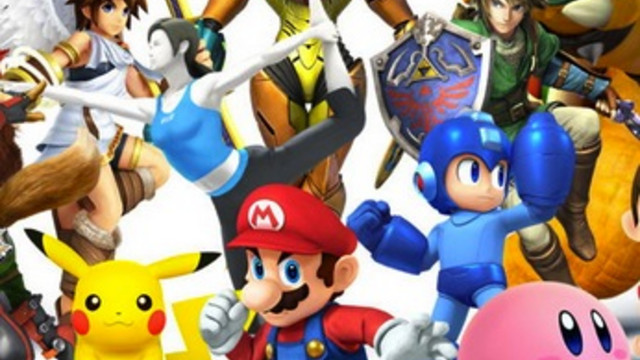 super smash bros 3ds full roster