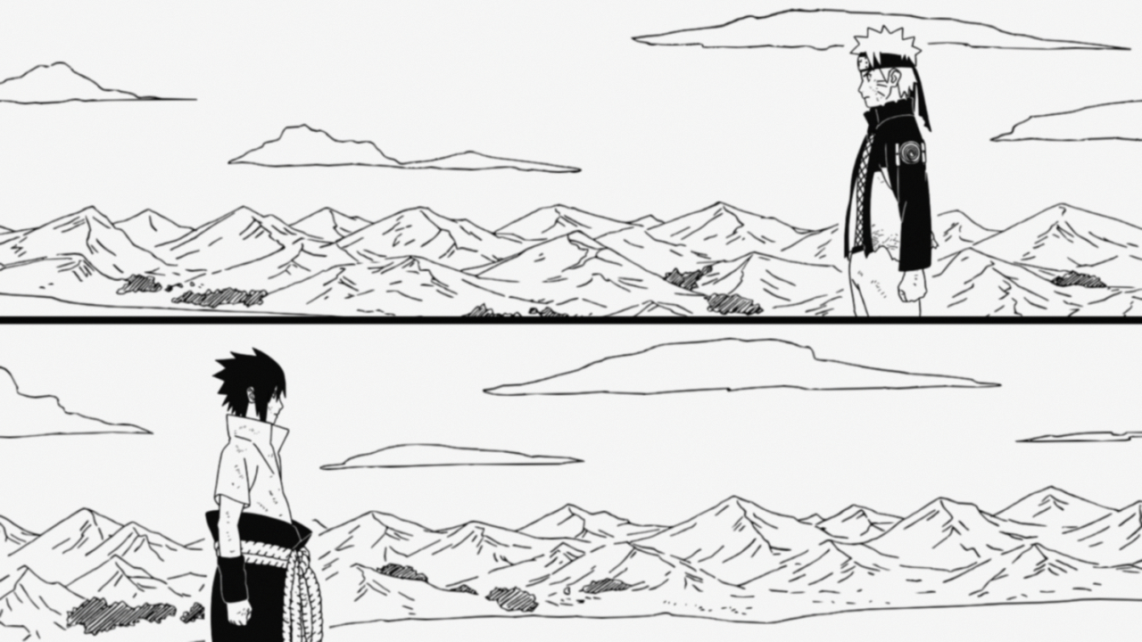 Sasuke gegen Naruto