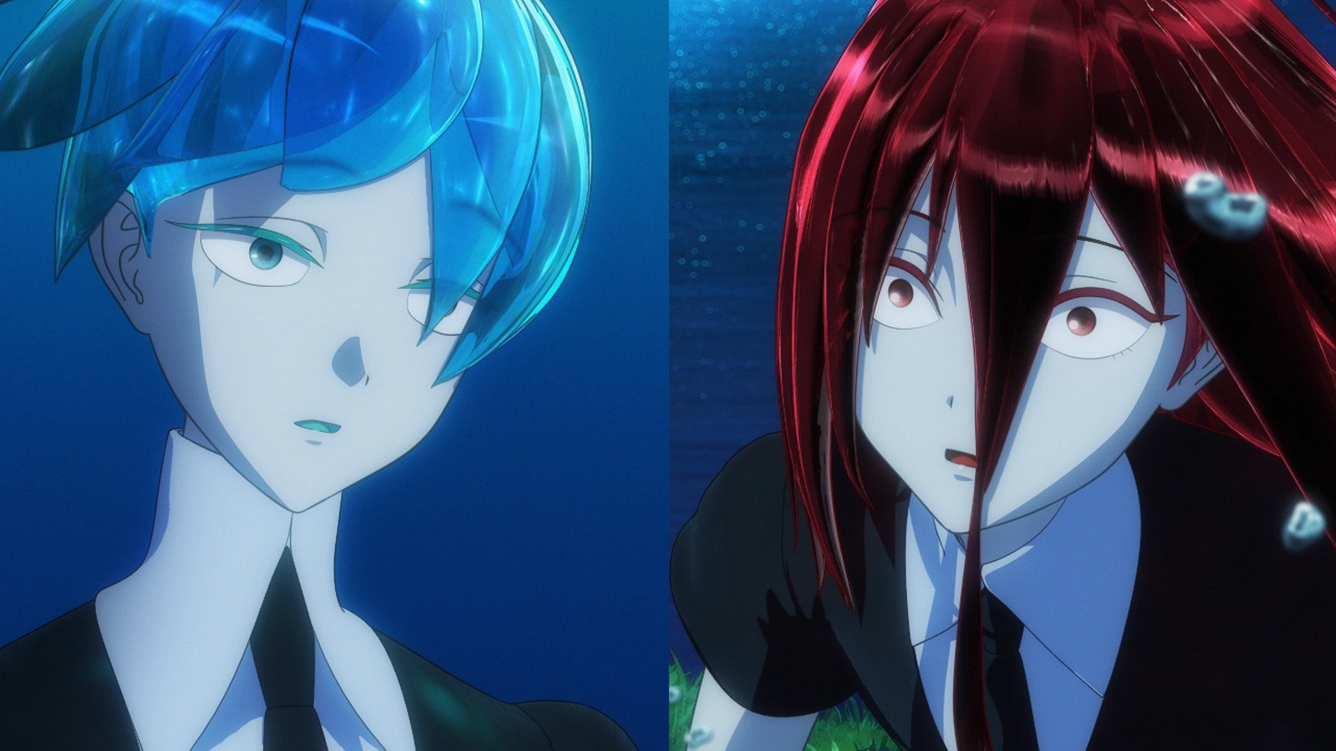 En-Tête D'Anime Land Of The Lustrous