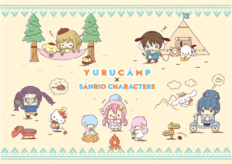 Sanrio x Laid-Back Camp