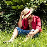 Straw Hat; Handmade by Famous Hat Shop