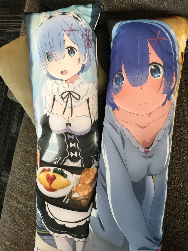 Crunchyroll Re:ZERO VR Contest Rem Body Pillow Sweepstakes. 