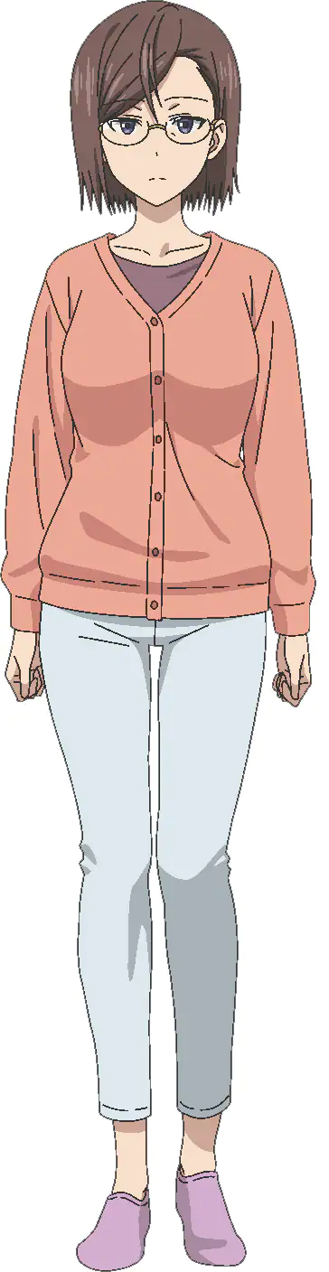 Uzaki-chan Wants to Hang Out! Season 2 Haruko Sakurai character design