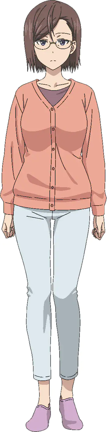 Uzaki-chan will abhängen Staffel 2 Haruko Sakurai Charakterdesign