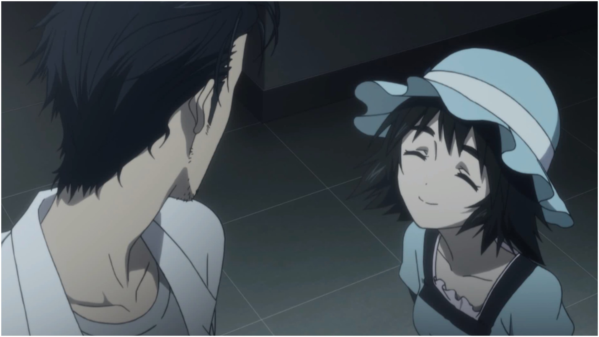 STEINS;GATE Rintaro and Mayuri