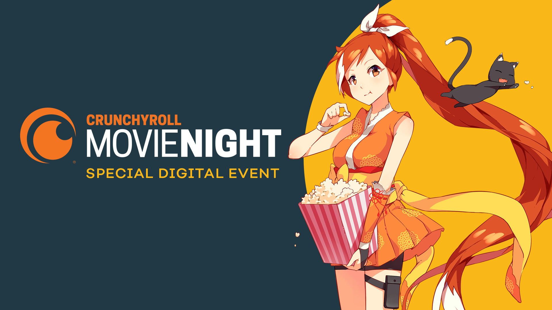Noche de cine Crunchyroll en casa