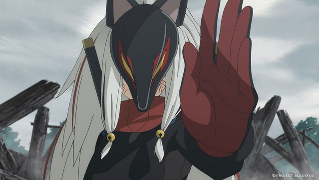 Crunchyroll - Ninja Anime BLACKFOX Slashes Japanese Cinemas in October