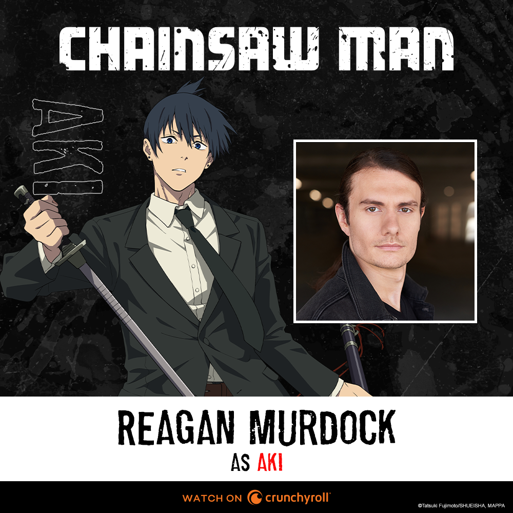 Reagan Murdock as Aki in Chainsaw Man