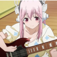 super sonico white cat ver