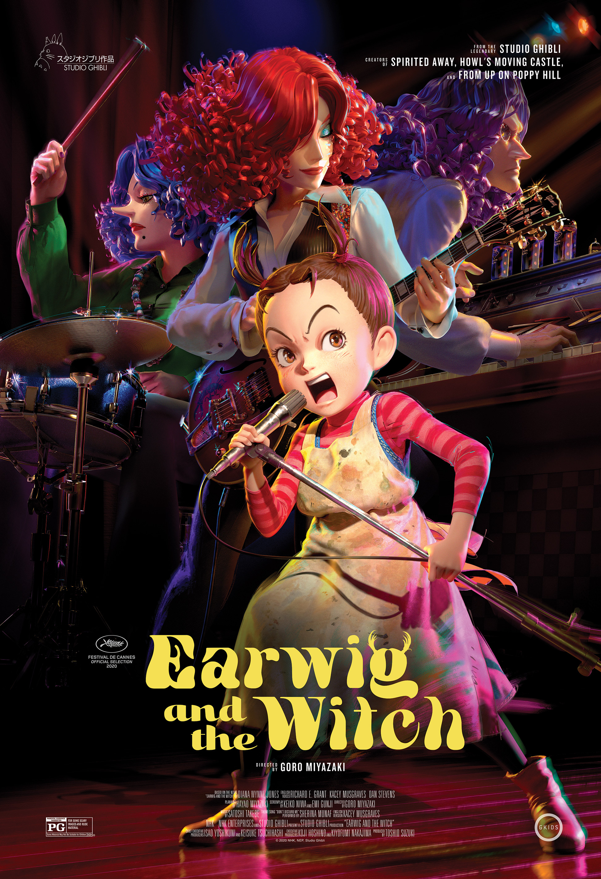 Earwig and the Witch Poster. Image courtesy GKIDS