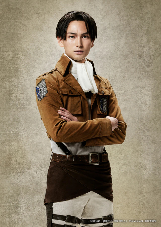Ryo Matsuda as Levi in Attack on Titan the Musical