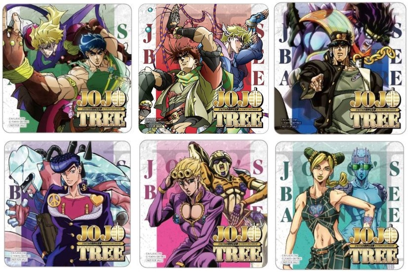 JoJo coasters