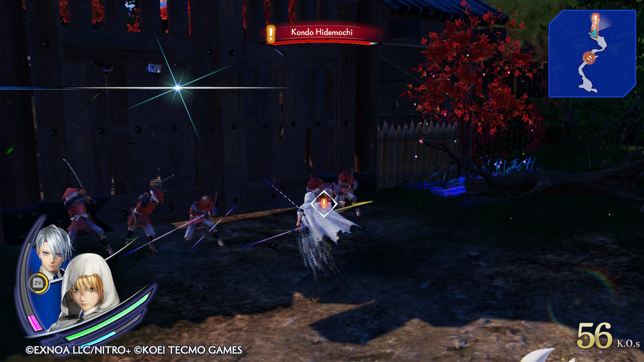 Touken Ranbu Warriors-Gameplay