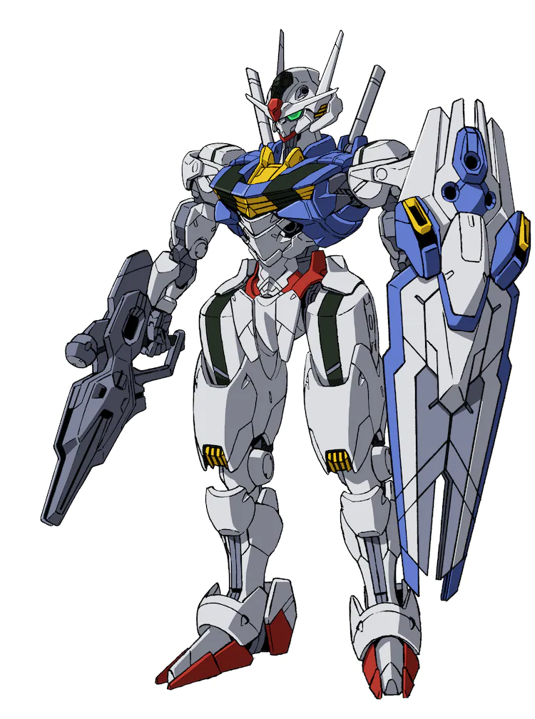 Mobile Suit Gundam: Die Hexe von Mercury Gundam Aerial Design