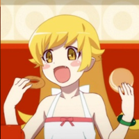 monogatari shinobu donut