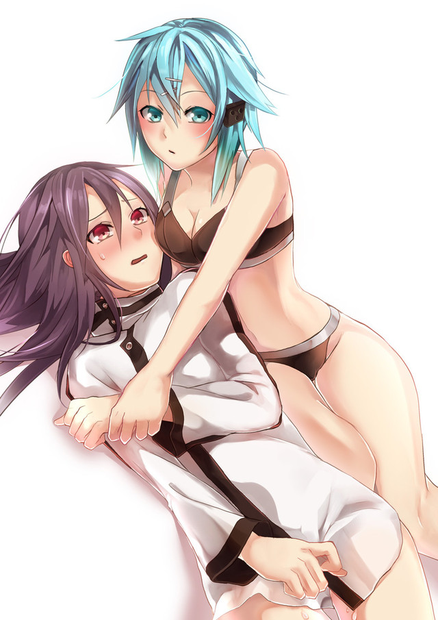 Now, here's some Sinon and Kirito just 'cause. 