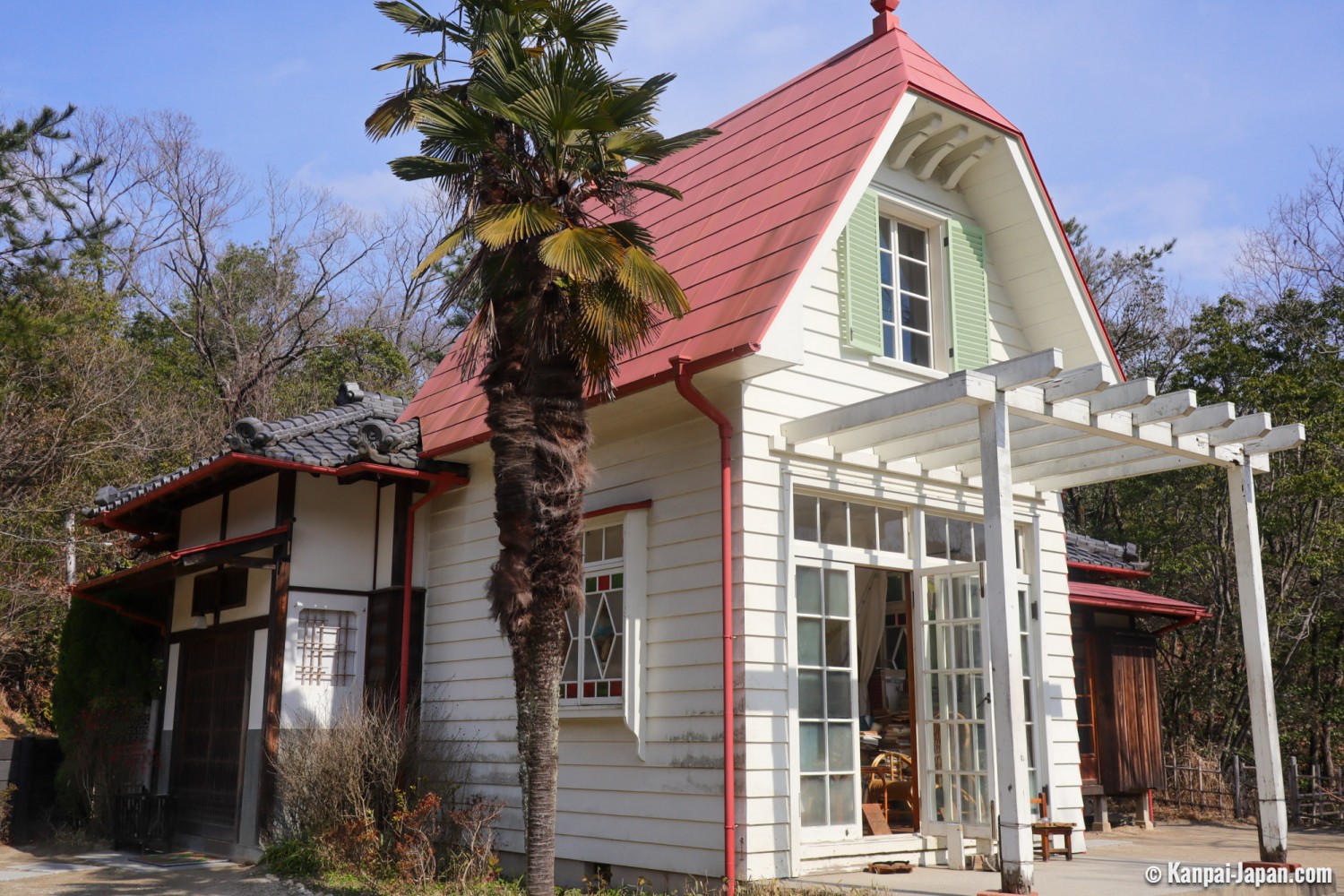 Satsuki and Mei's house as seen in My Neighbor Totoro