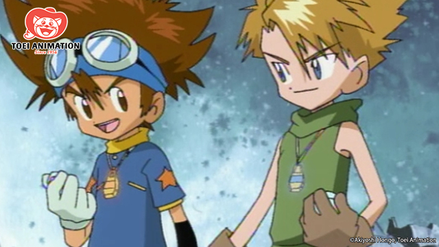 Tai and Matt, Digimon Adventure