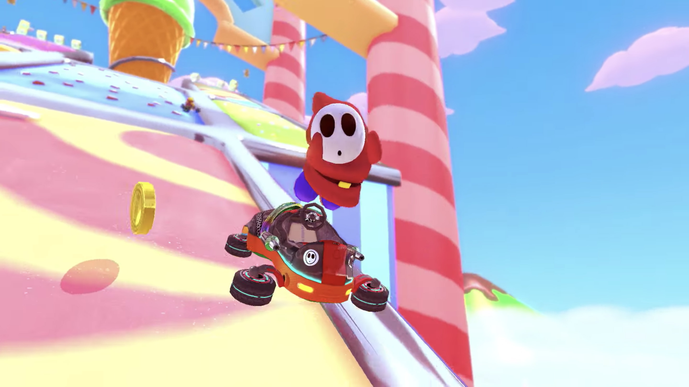Crunchyroll New Tracks Take Mario Kart 8 Deluxe to Ice Cream Heaven
