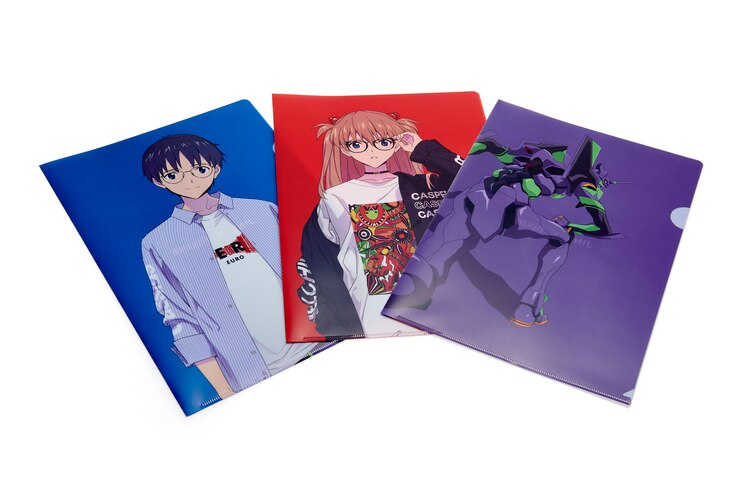 JINS x Evangelion clear files