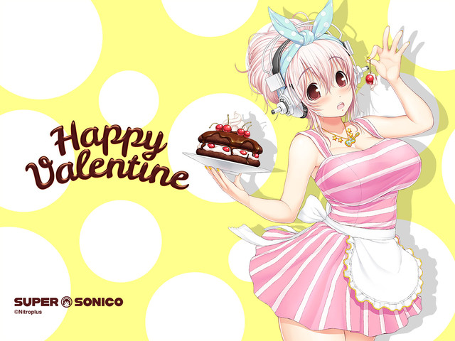 Crunchyroll - Super Sonico Spreads the Valentine's Love